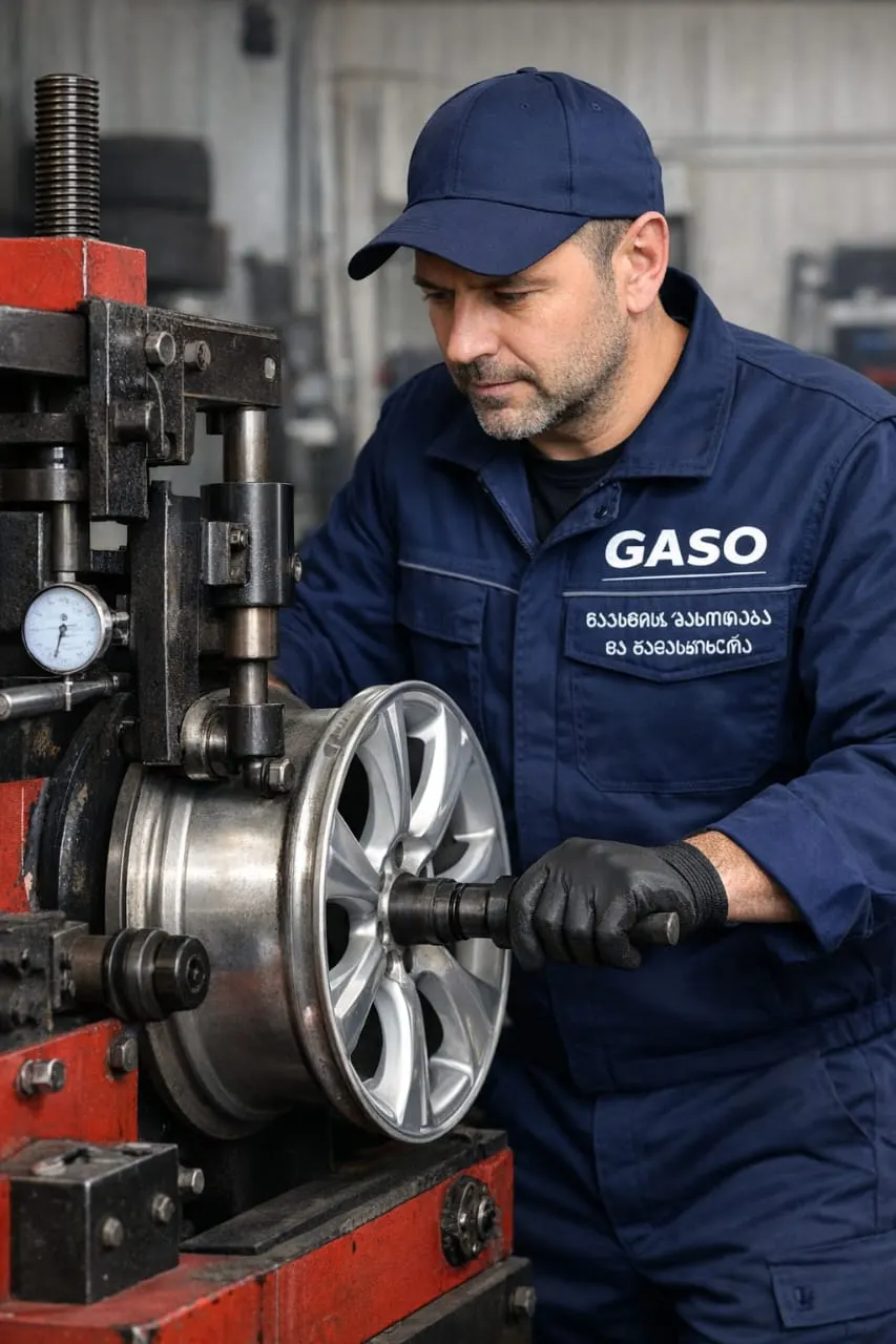 დისკის გასწორება – SABURAVEBI GASO